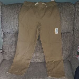 Kids Tan Chinos Size L (10-12)